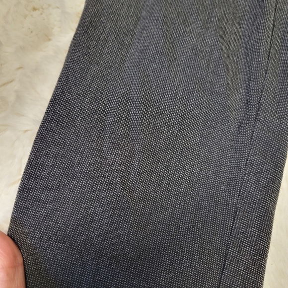 Babaton Aritzia Conan Cropped Pants Grey Black Plaid Check Print Size 0 - Picture 3 of 7